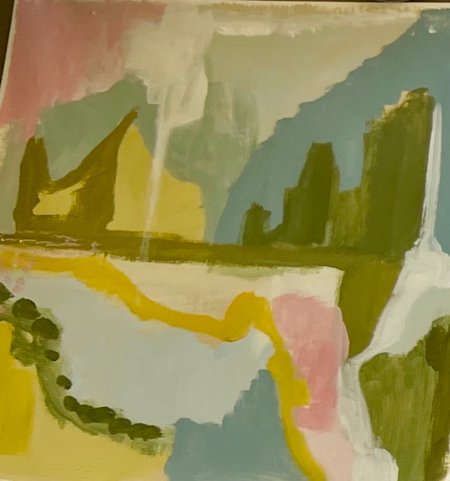 Detail shot — Dreaming of Eleuthera gold frame